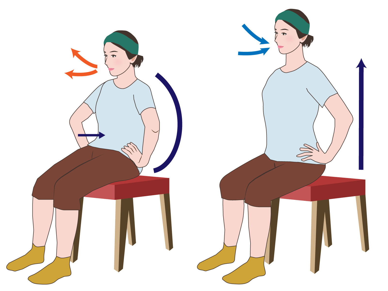 椅子に座ったままで腹筋を鍛える！驚くべき効果とその方法